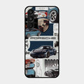 Porsche Group Art Glass Case Cover For Samsung Galaxy A16 5G