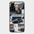 Porsche Group Art Glass Case Cover For Samsung Galaxy A26 5G