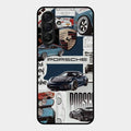 Porsche Group Art Glass Case Cover For Samsung Galaxy A56 5G