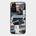 Porsche Group Art Glass Case Cover For Samsung Galaxy F14 5G