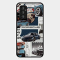 Porsche Group Art Glass Case Cover For Samsung Galaxy F23 5G
