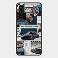 Porsche Group Art Glass Case Cover For Samsung Galaxy F54 5G