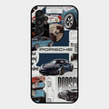 Porsche Group Art Glass Case Cover For Samsung Galaxy M34 5G