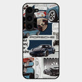 Porsche Group Art Glass Case Cover For Samsung Galaxy S23 Plus 5G