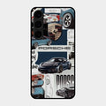 Porsche Group Art Glass Case Cover For Samsung Galaxy S24 Plus 5G