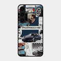 Porsche Group Art Glass Case Cover For Samsung Galaxy S25 Plus 5G