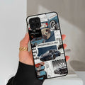 Porsche Group Art Glass Case Cover For Samsung Galaxy A42 5G