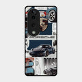 Porsche Group Art Glass Case Cover For Vivo T3 Ultra