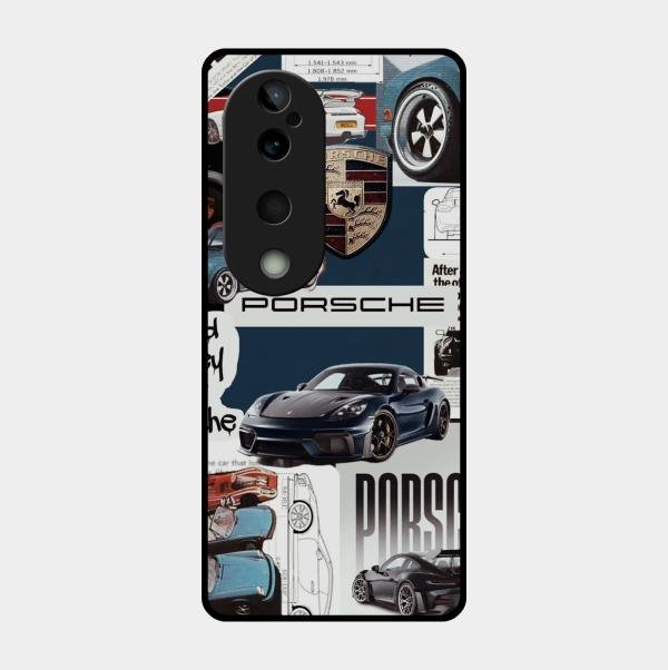 Porsche Group Art Glass Case Cover For Vivo T3 Ultra