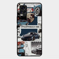 Porsche Group Art Glass Case Cover For Vivo V20 2021