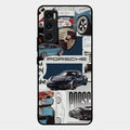 Porsche Group Art Glass Case Cover For Vivo V20 Se