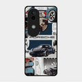 Porsche Group Art Glass Case Cover For Vivo V40E 5G