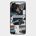Porsche Group Art Glass Case Cover For Vivo V60 5G