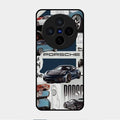 Porsche Group Art Glass Case Cover For Vivo X200 5G