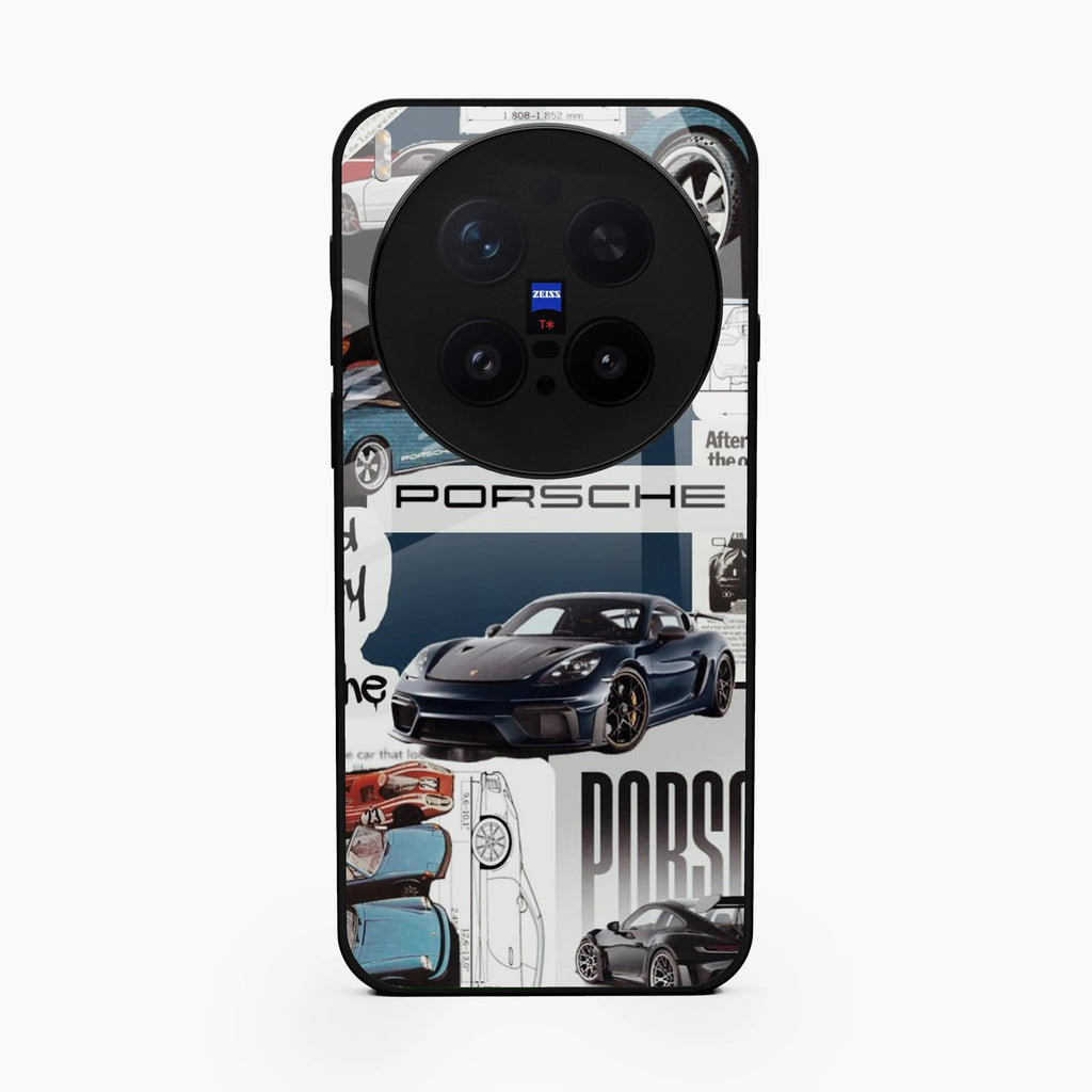 Porsche Group Art Glass Case Cover For Vivo X300 Pro 5G