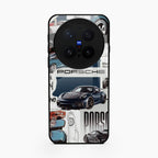 Porsche Group Art Glass Case Cover For Vivo X300 Pro 5G