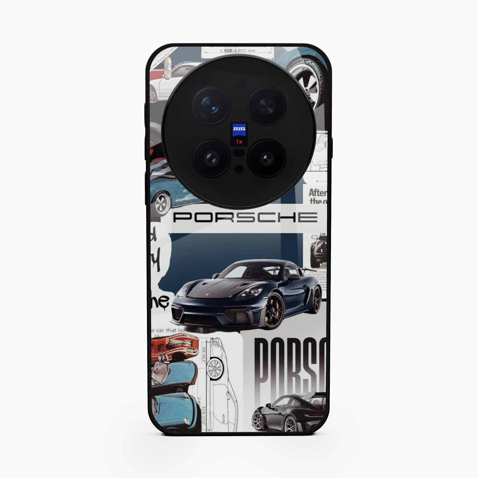 Porsche Group Art Glass Case Cover For Vivo X300 Pro 5G