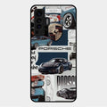 Porsche Group Art Glass Case Cover For Vivo X50 5G