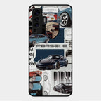 Porsche Group Art Glass Case Cover For Vivo X50 5G