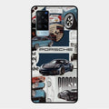 Porsche Group Art Glass Case Cover For Vivo X60 5G