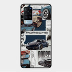 Porsche Group Art Glass Case Cover For Vivo X60 5G