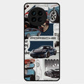 Porsche Group Art Glass Case Cover For Vivo X90 5G