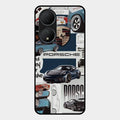 Porsche Group Art Glass Case Cover For Vivo Y100 5G