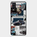 Porsche Group Art Glass Case Cover For Vivo Y12G