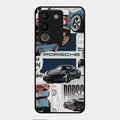 Porsche Group Art Glass Case Cover For Vivo Y200 5G
