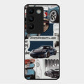 Porsche Group Art Glass Case Cover For Vivo Y200E 5G