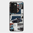 Porsche Group Art Glass Case Cover For Vivo Y200E 5G