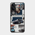Porsche Group Art Glass Case Cover For Vivo Y300 5G