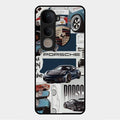 Porsche Group Art Glass Case Cover For Vivo Y400 5G