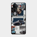 Porsche Group Art Glass Case Cover For Vivo Y400 Pro 5G