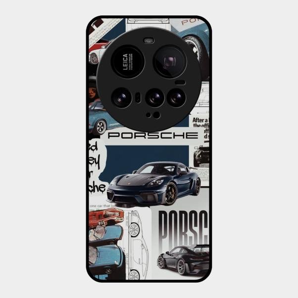Porsche Group Art Glass Case Cover For Xiaomi 15 Ultra 5G