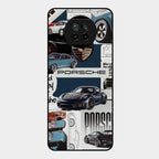 Porsche Group Art Glass Case Cover For Xiaomi Mi 10I 5G
