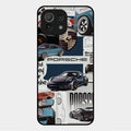 Porsche Group Art Glass Case Cover For Xiaomi Mi 11 Lite