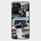 Porsche Group Art Glass Case Cover For Xiaomi Mi 11 Lite