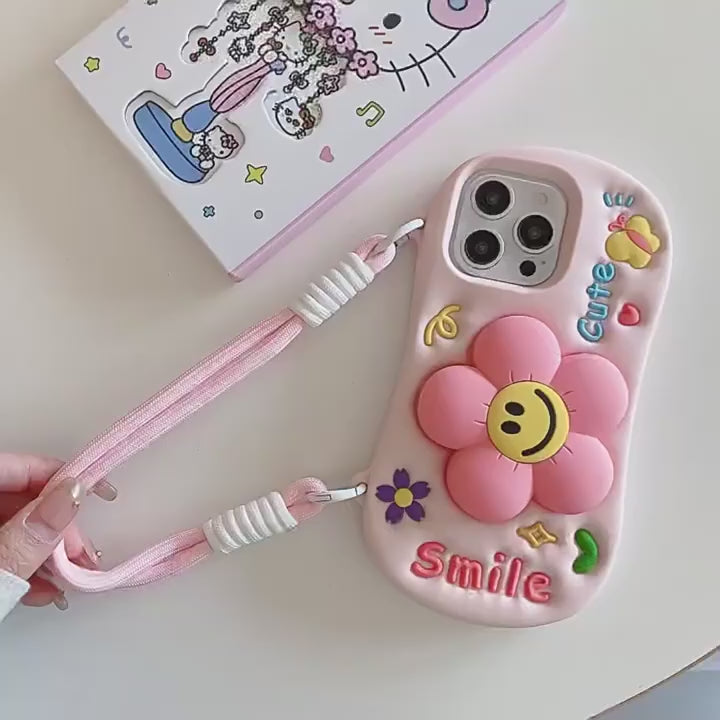 Sunny Flower Smile Phone Case