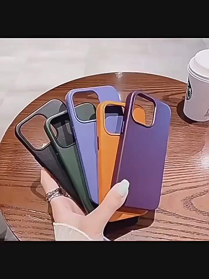 Original Magnetic PU Leather Shockproof Protective Phone Cover for iPhone