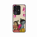 Krishna Eternal Lotus Glass Case for iQOO Z10x 5G