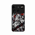 Itachi Uchiha Manga Collage Glass Phone Case for Nothing Phone 3