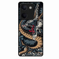 Midnight Dragon Glass Phone Case for Vivo Y200 Pro 5G