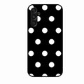 Classic Polka Dot Glass Phone Case for Samsung Galaxy F36 5G