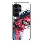 Red Blue Web Hero Glass Phone Cover for Vivo Y28S 5G