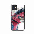 Red Blue Web Hero Glass Phone Cover for iPhone 11