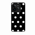 Classic Polka Dot Glass Phone Case for Realme Gt 7 Pro