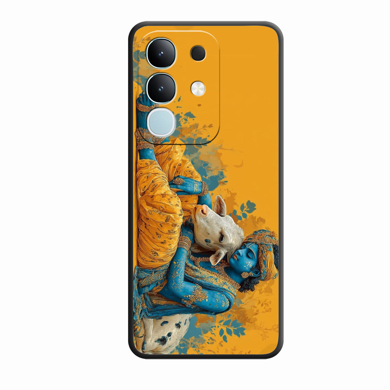 Divine Krishna Gopal Premium Glass Phone Case for Vivo Y31 Pro 5G