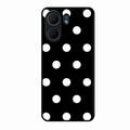 Classic Polka Dot Glass Phone Case for Oppo A5X 5G