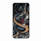 Midnight Dragon Glass Phone Case for Oppo A78 5G